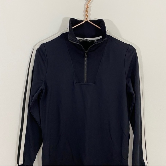 Athleta XS Crosstown Track Dress Pullover Long Sleeve‎ with Pockets - Picture 6 of 15